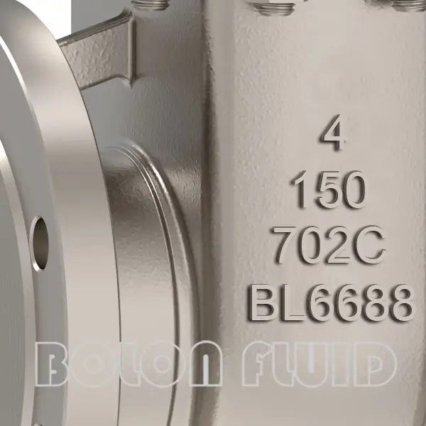 API Zirconium B752 702C Flanged Wedged Gate Valve - 图片 2