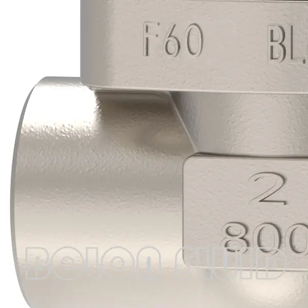 Forged Duplex A182 F60 Gate Valve - 图片 3